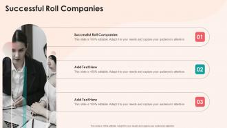 Successful Roll Companies In Powerpoint And Google Slides Cpb