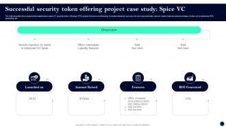 Successful Security Token Offering Beginners Guide To Successfully Launch Security Token BCT SS V