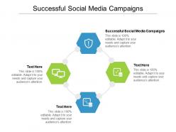 Successful social media campaigns ppt powerpoint presentation visual aids outline cpb