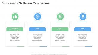 Successful Software Companies In Powerpoint And Google Slides Cpb