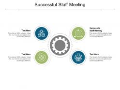 Successful staff meeting ppt powerpoint presentation professional graphics tutorials cpb