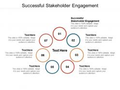 Successful stakeholder engagement ppt powerpoint presentation summary cpb