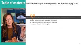 Successful Strategies To Develop Efficient And Responsive Supply Chains Strategy CD V Adaptable Professionally