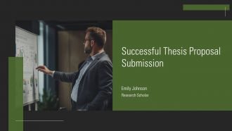 Successful Thesis Proposal Submission PPT Structure AT