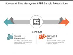 Successful Time Management Ppt Sample Presentations