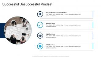 Successful Unsuccessful Mindset In Powerpoint And Google Slides Cpb