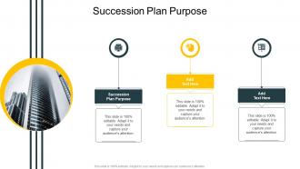 Succession Plan Purpose In Powerpoint And Google Slides Cpb