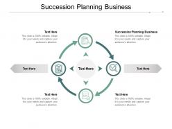 Succession planning business ppt powerpoint presentation ideas vector cpb