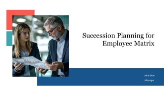 Succession Planning For Employee Matrix PPT Presentation AT