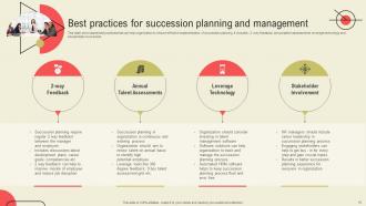 Succession Planning Guide To Fill Vacant Position Complete Deck Customizable Visual