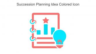 Succession Planning Idea Colored Icon In Powerpoint Pptx Png And Editable Eps Format