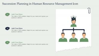 Succession Planning In Human Resource Management Icon