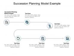 Succession planning model example ppt powerpoint presentation slides vector cpb