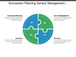 Succession planning service management competitive intelligence customer service analytics cpb