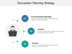 Succession planning strategy ppt powerpoint presentation infographic template picture cpb