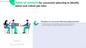 Succession Planning To Identify Talent And Critical Job Roles Complete Deck Editable Analytical