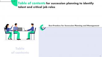 Succession Planning To Identify Talent And Critical Job Roles Complete Deck Customizable Analytical