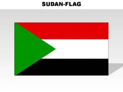 Sudan country powerpoint flags