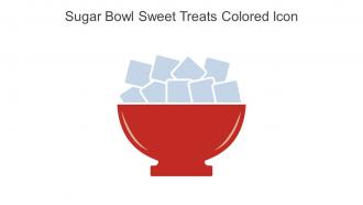 Sugar Bowl Sweet Treats Colored Icon In Powerpoint Pptx Png And Editable Eps Format