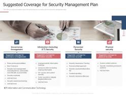 Suggested coverage for security measures ways mitigate security management challenges