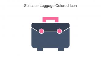 Suitcase Luggage Colored Icon In Powerpoint Pptx Png And Editable Eps Format