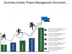 Summary Activity Project Management Document Assure Safe Decommissioning