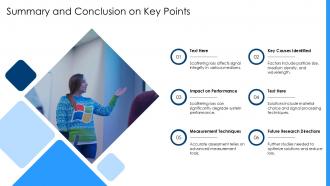 Summary And Conclusion On Key Points Scattering Loss PPT Sample ST AI SS