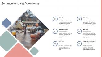 Summary And Key Takeaways Electrothermal PPT Slides ST AI SS