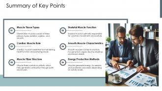 Summary Of Key Points Mammalian Muscle PPT Sample ST AI SS