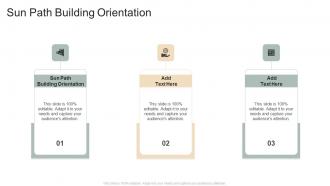 Sun Path Building Orientation In Powerpoint And Google Slides Cpb