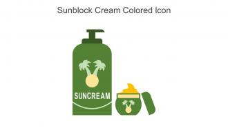 Sunblock Cream Colored Icon In Powerpoint Pptx Png And Editable Eps Format