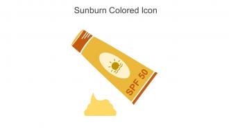 Sunburn Colored Icon In Powerpoint Pptx Png And Editable Eps Format