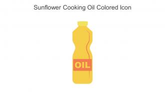 Sunflower Cooking Oil Colored Icon In Powerpoint Pptx Png And Editable Eps Format