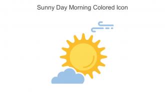 Sunny Day Morning Colored Icon In Powerpoint Pptx Png And Editable Eps Format