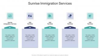 Sunrise Immigration Services In Powerpoint And Google Slides Cpb