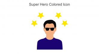 Super Hero Colored Icon In Powerpoint Pptx Png And Editable Eps Format