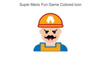 Super Mario Fun Game Colored Icon In Powerpoint Pptx Png And Editable Eps Format