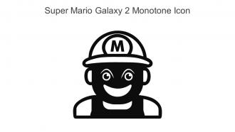 Super Mario Galaxy 2 Monotone Icon In Powerpoint Pptx Png And Editable Eps Format