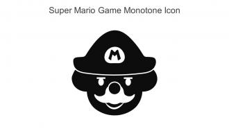Super Mario Game Monotone Icon In Powerpoint Pptx Png And Editable Eps Format