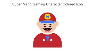 Super Mario Gaming Character Colored Icon In Powerpoint Pptx Png And Editable Eps Format