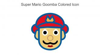 Super Mario Goomba Colored Icon In Powerpoint Pptx Png And Editable Eps Format