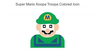 Super Mario Koopa Troopa Colored Icon In Powerpoint Pptx Png And Editable Eps Format