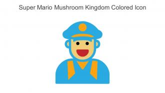 Super Mario Mushroom Kingdom Colored Icon In Powerpoint Pptx Png And Editable Eps Format