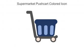 Supermarket Pushcart Colored Icon In Powerpoint Pptx Png And Editable Eps Format