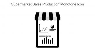 Supermarket Sales Production Monotone Icon In Powerpoint Pptx Png And Editable Eps Format