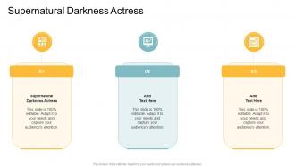 Supernatural Darkness Actress In Powerpoint And Google Slides Cpb