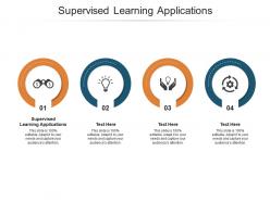 Supervised learning applications ppt powerpoint presentation inspiration format cpb