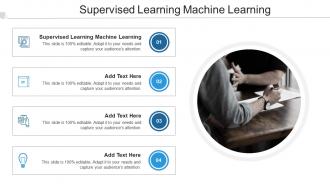 Supervised Learning Machine Learning In Powerpoint And Google Slides Cpb