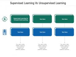 Supervised learning vs unsupervised learning ppt powerpoint presentation outline model cpb