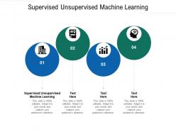 Supervised unsupervised machine learning ppt powerpoint presentation file example topics cpb